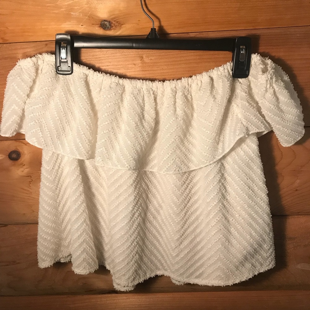 Hollister off the shoulder blouse